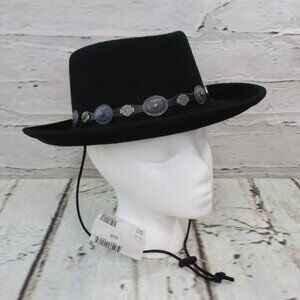 Harley-Davidson Black Hat with Silver Accents